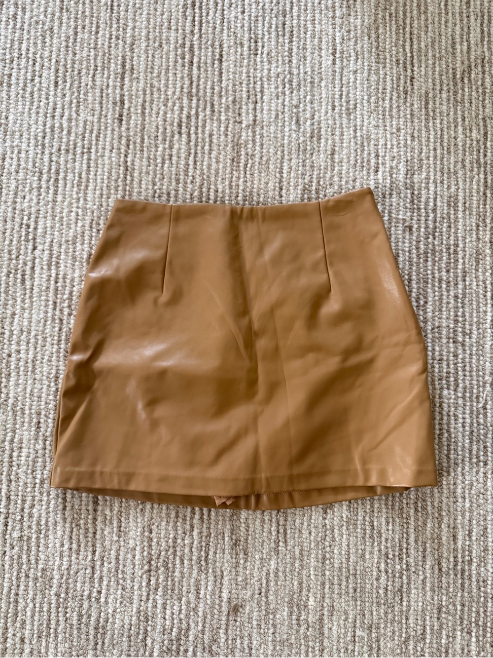 Abercrombie & Fitch Vegan Leather Mini Skirt